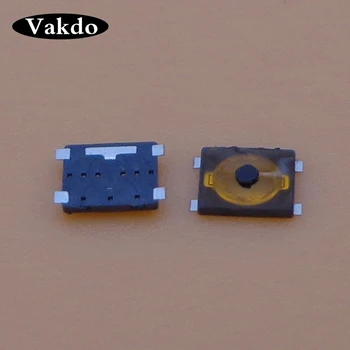 

50X Power button power switch spring for iPhone4 4s 4G headphone audio jack flex cable Top Inner On Off Contact Switch volume