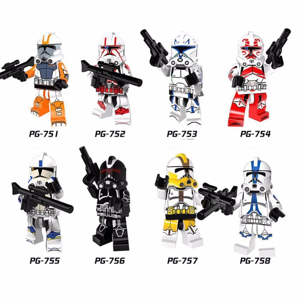 

Playmobil Star Wars figures Yoda Darth Vader Leia Han Solo Stormtrooper compatible Duplo Toy Children Birthday gift