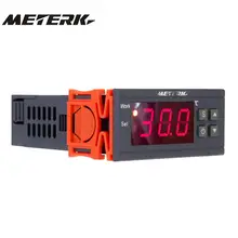 Meterk цифровой термометр 90~ 250 В 10A цифровой Температура контроллер термопары-50~ 110 градусов Цельсия с Сенсор