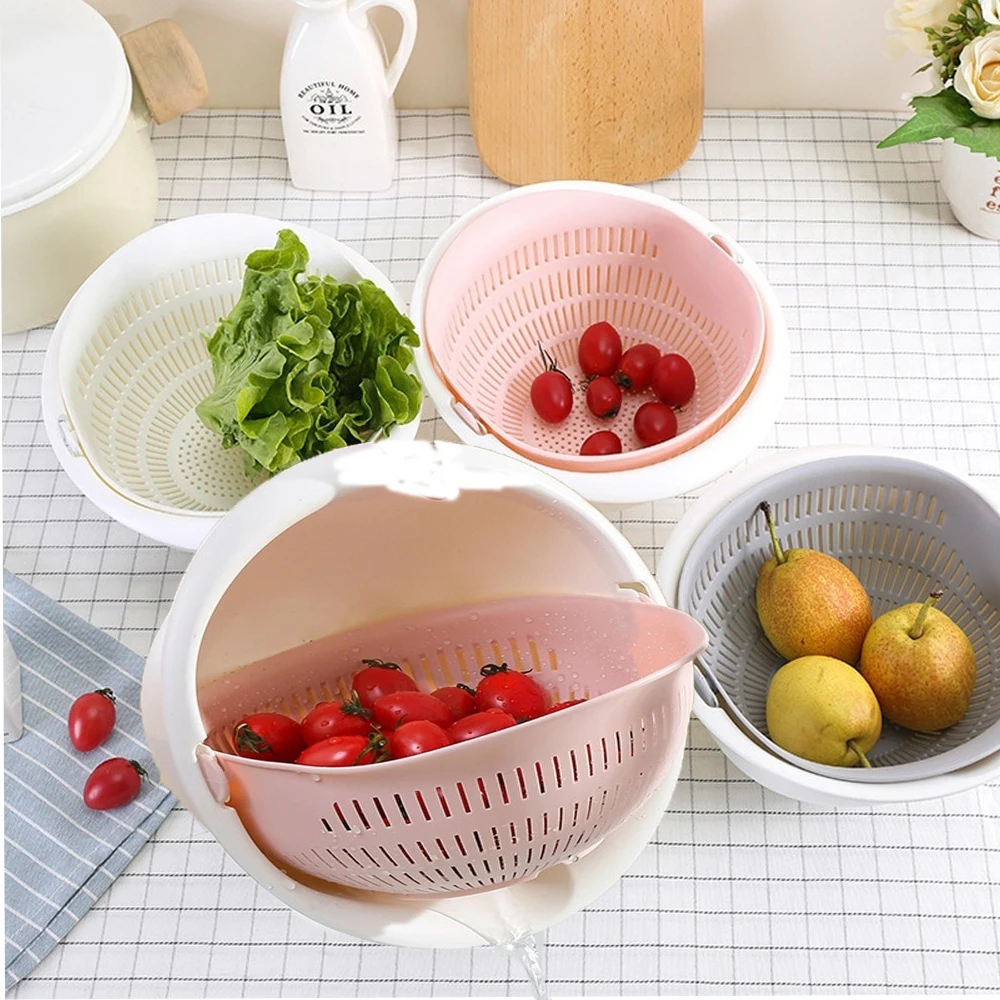 

Drain Washer Basket Kitchen Vegetables Fruit cleaning Strainer