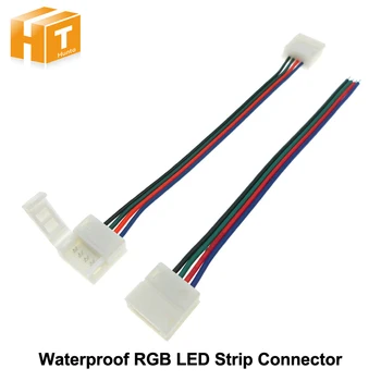 

Free Welding Connector for Waterproof RGB LED Strip 4pin 10mm 5pcs/lot.
