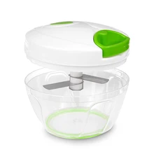 Coupeur de légumes viande fruits | En plastique, coupe-légumes mélangeur broyeur à salade, aliments cuisine hachoir à spirale KC1412