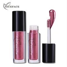 NICEFACE Pro металлик, жидкая помада Водонепроницаемый 24 часа в сутки, Длительное Действие, матовая, блеск для губ, водостойкая матовая губная помада тату макияж Косметические Красота инструмент