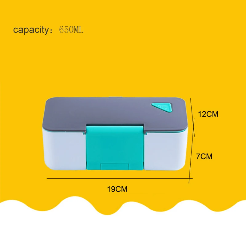 Unibird 650 мл японский стиль Microwavable Ланч-бокс термо Bento box еда Подогрев суши контейнер для хранения держатель мобильного телефона