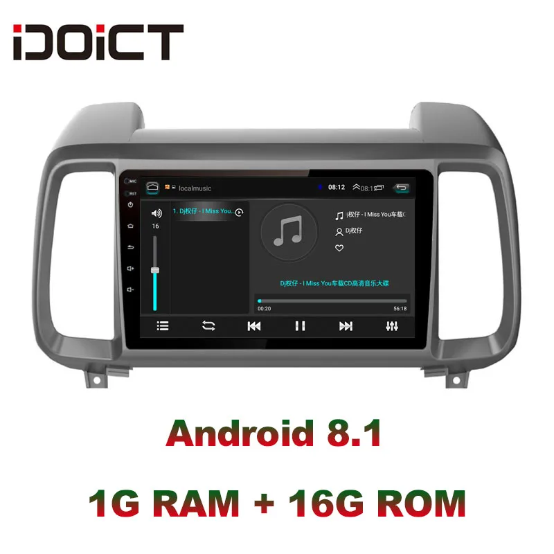 Excellent IDOICT Android 8.1 Car DVD Player GPS Navigation Multimedia For Hyundai ix35 Radio 2018 car stereo car stereo 4