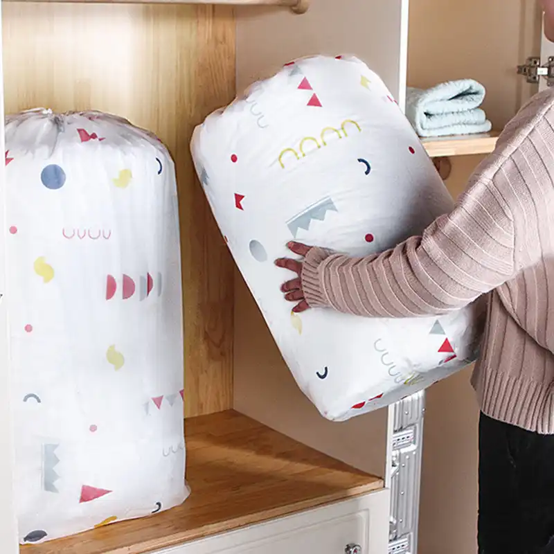 Hot Big Capacity Dust-Proof Clothes Storage Bag Clothing Pillow Quilt Organizer