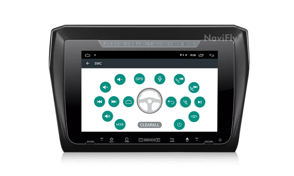 Best NaviFly 8 inch 2 Din 2G+32G Android 9.1 car radio gps for SUZUKI Swift 2017 2018 auto stereo multimedia head unit PC 1080P RDS 11