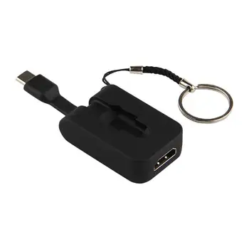 

Mini Foldable Type-C USB3.1 Male to HDMI Female Adapter Converter w/Keyring