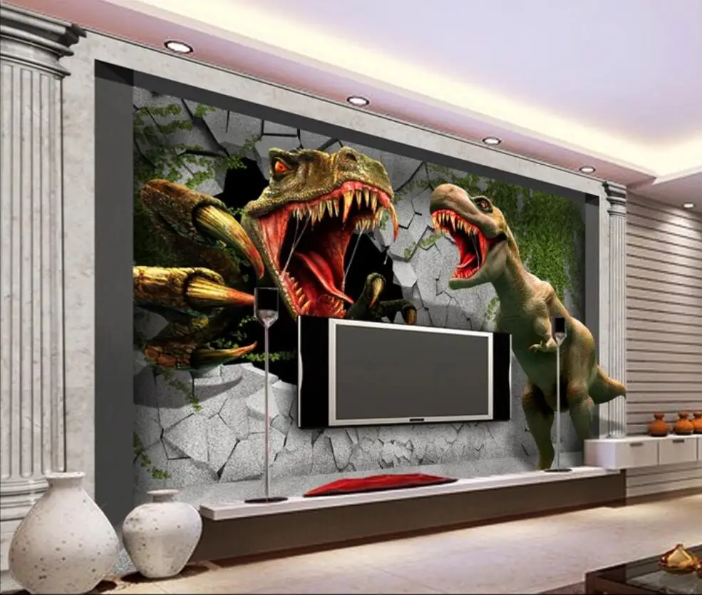 Beibehang ужас шалет на заказ 3D Фото Фреска обои покрытие Фреска рулон гостиная спальня фон дьявол обои рулон