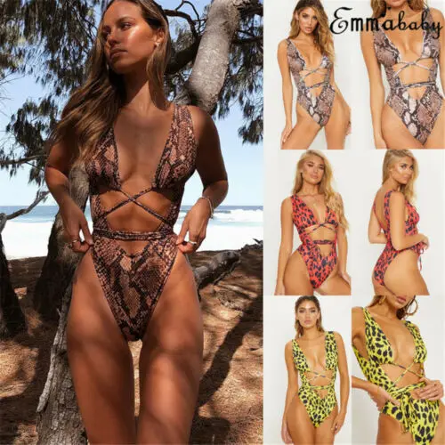 Sexy Women Leopard Print Push Up Ladies Beach Set Swimsuit Swimwear Sexy Women Leopard Print Push Up Ladies Beach Set Swimsuit Swimwear