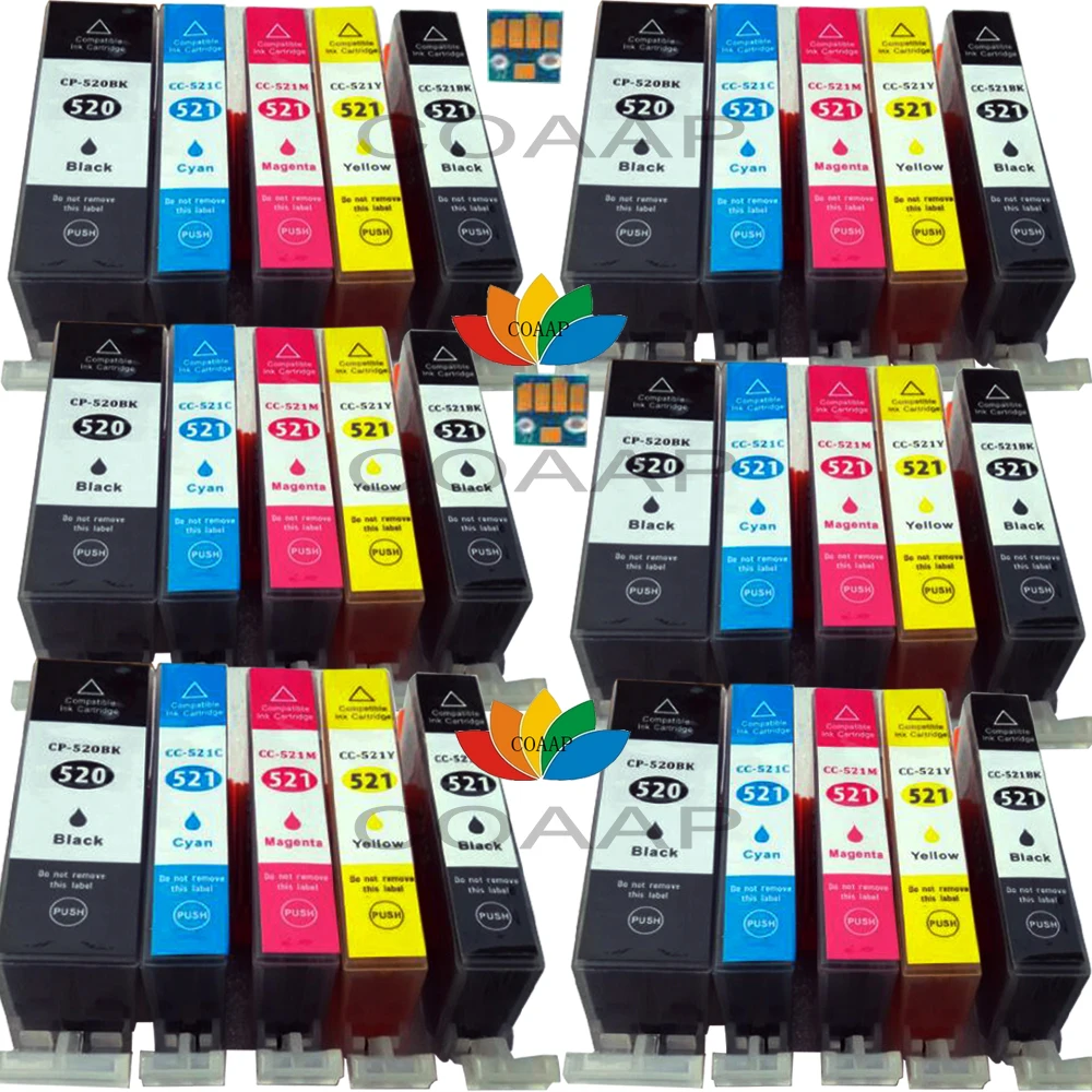 færge Hukommelse Orient 30 for Compatible Canon Pixma IP3600 IP4600 IP4700 MP540 MP550 MP560 MP620  MP640 PGI520 CLI521 ink cartridge