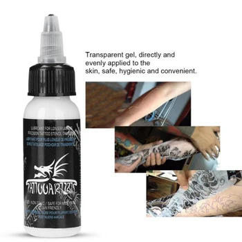 

Professional Tattoo Transfer Gel Stencil Primer Stuff Cream Body Art Tools Safe Skin-friendly Mild Formula Stencil Stay 30ml