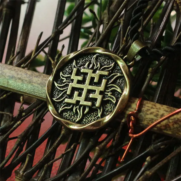 1 шт. Dukhobor amulet славянская сильная защита исцеляющий кулон древняя Бриллиантовая