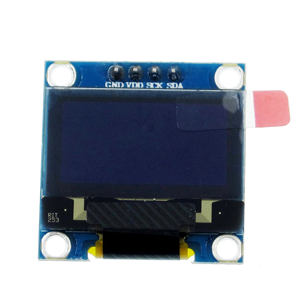 

10 шт., 0,96x64, Белый светодиодный ЖК-дисплей, модуль 128 дюйма I2C IIC SPI, последовательный * 64