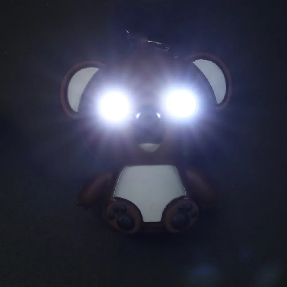 Новая мода милый мультфильм мини брелок с коалой со светодиодный светильник звук детские игрушки подарочные украшения для чехол для телефона кошелек ключ z0503