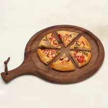 Acacia Wood Pizza Peel Luxury Paddle for Baking Homemade and Bread Great Cheese Board Cutting Food/Fruits Tray