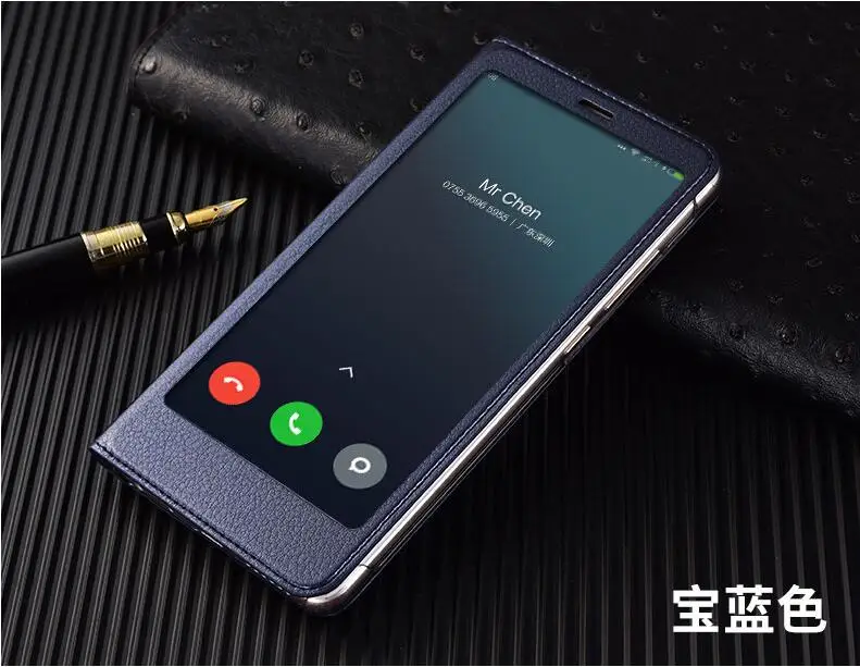 Чехол из ПУ кожи для Xiaomi mi a2 lite xiaomi 6x глобальная версия откидной ударопрочный