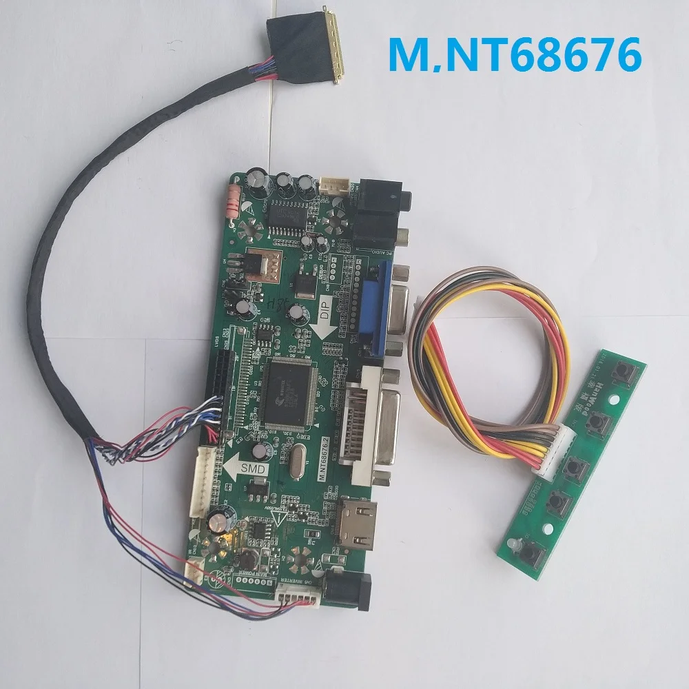 Комплект для LP156WF1(TL)(B1) светодиодный ЖК-экран монитор 15," аудио карточка ручная работа 40pin LVDS 1920X1080 DVI панель контроллера доска HDMI VGA