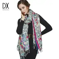2019 New Fashion Scarves and Shawls Women Brand Winter Wool Scarf Pashmina Shawls Cape Poncho Bandana Muslim Hijab Face Shield