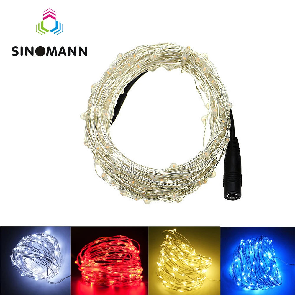 

10M DC Power Copper Wire Waterproof LED String Lights for Holiday Party Wedding Christmas Decoration Lighting