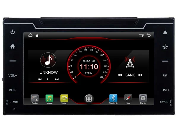 Sale Android 8.1 quad core car dvd player media radio stereo wifi carplay tpms gps dvr headunit for TOYOTA COROLLA 2017 with canbus 5