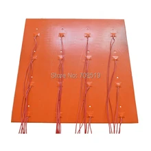 24 В силиконовый нагревательный Коврики 135 мм x 135 мм(5." х 5.5"