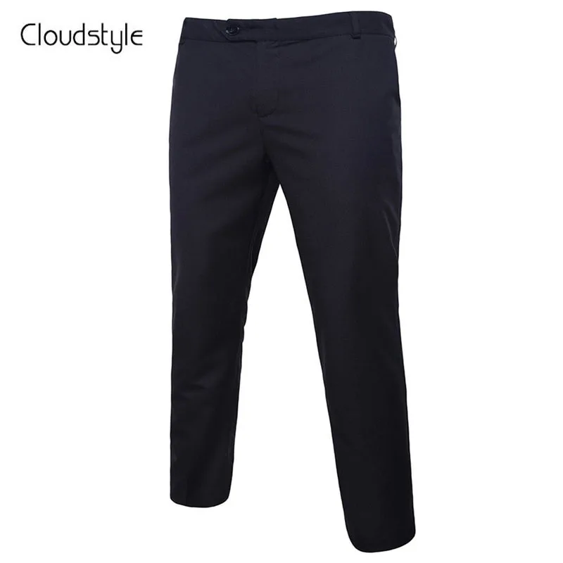 Cloudstyle 2018 Brand Smart Casual Style Pants New Male Fashion Black