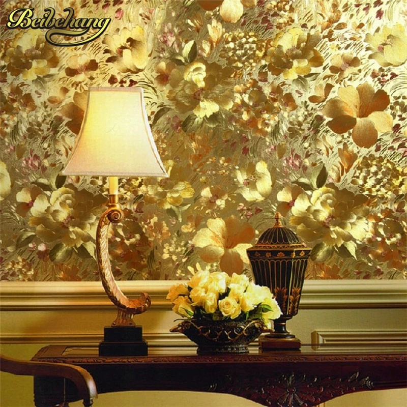 

beibehang 3D Countryside Reflective Wallpaper Restaurant Store Interior Decoration Sticker papel de parede 3d Wall Paper wall