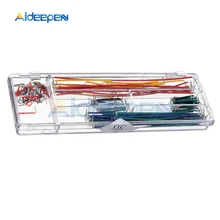 Kit de câbles solides 22 AWG avec boîte pour Arduino 140x55x10mm, 165 pièces, sans soudure