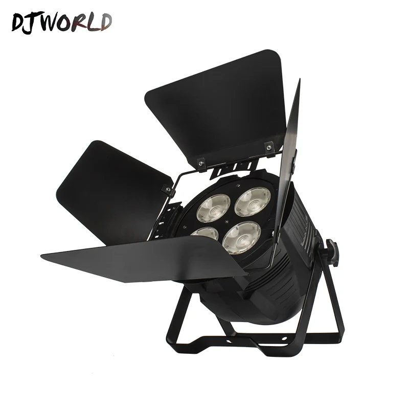 Djworld 4x50 Вт Par Led COB теплый белый, холодный белый Светодиодный прожектор DJ свет 4/8 Канал DMX сценическое Disso освещение для вечеринок и дискотек семейные вечерние