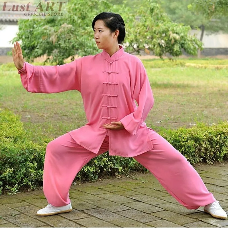 Новая Китайская традиционная элегантная повседневная одежда tai chi шелковая белая форма tai chi модная женская одежда tai chi AA032