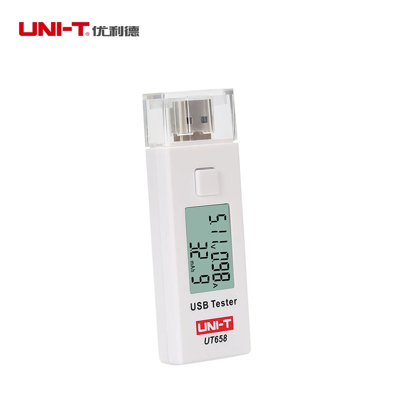 UNI-T UT658 USB цифровой Ток Напряжение мониторы U диск доктор Вольтметр для зарядного устройства амметр емкость Макс 9 в USB мощность тестер