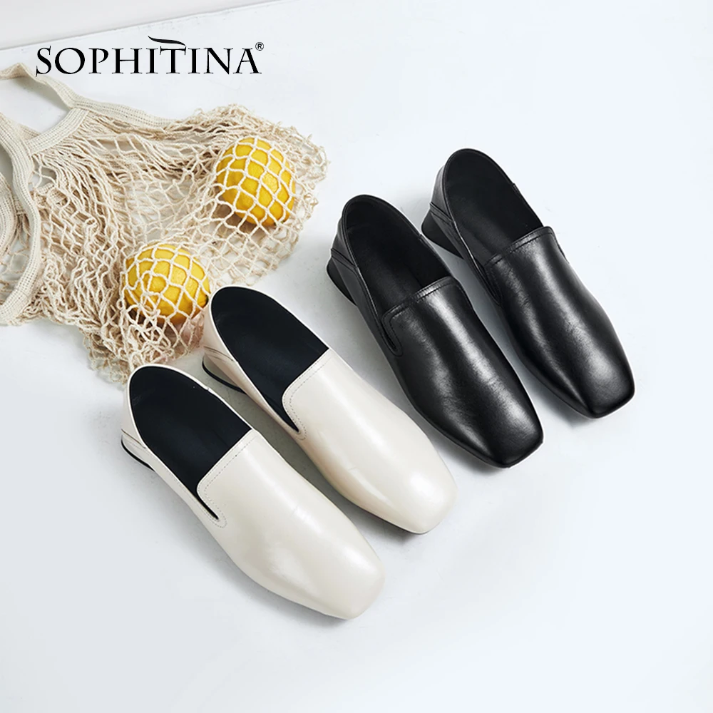 SOPHITINA/Новые брендовые женские туфли лодочки 2019г. Повседневные удобные ручной