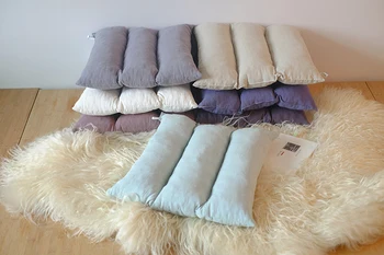 

Japanese Style Slow Rebound Cushion Cotton Cloth Natural latex particle-filled seat cushions Household & Car
