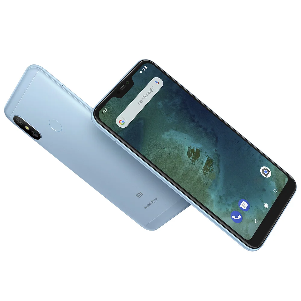 Глобальная версия Xiaomi Mi A2 Lite 4 GB 64 мобильный телефон Snapdragon 625 Octa Core 5 84 &quotFHD + 19:9 4000 mAh
