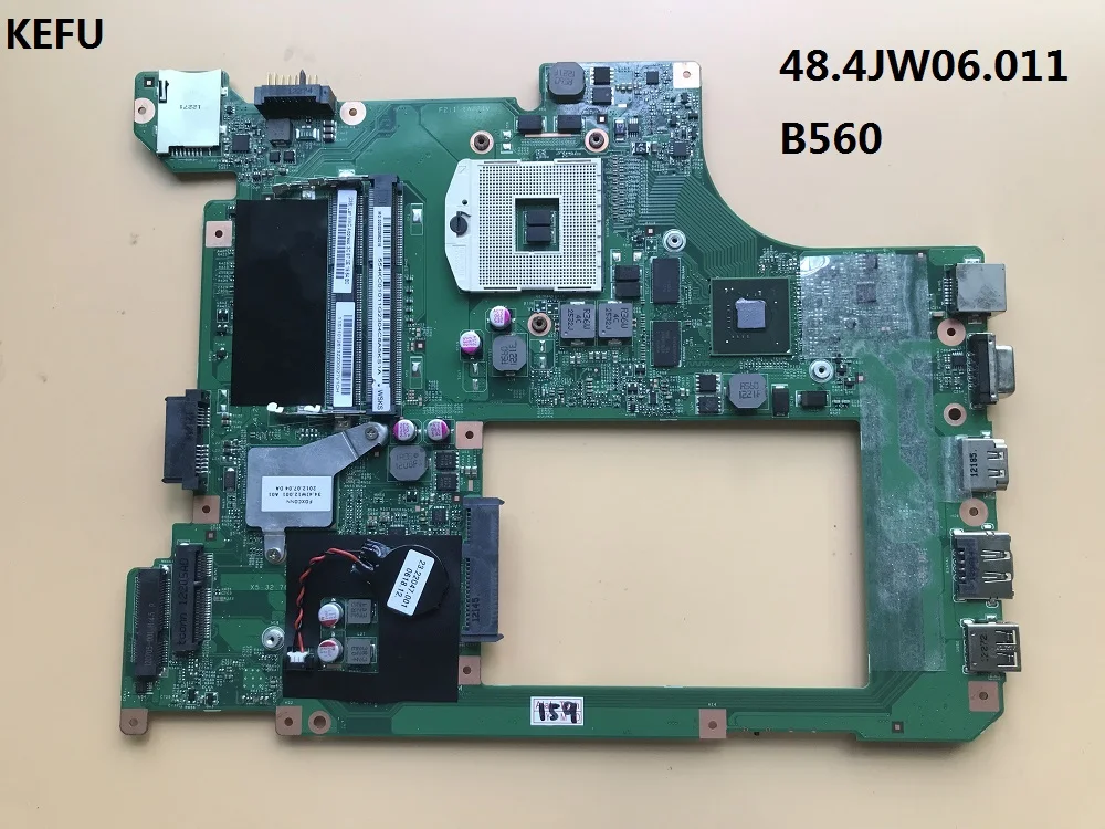 KEFU подходит для lenovo B560 материнская плата 48.4JW06.011 10203-1 LA56 MB графическая карта на плате протестированная Рабочая