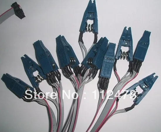 Бесплатная доставка тестирование программатора EEprom зажим SOIC8 SOP8 SOP 8 контактов с