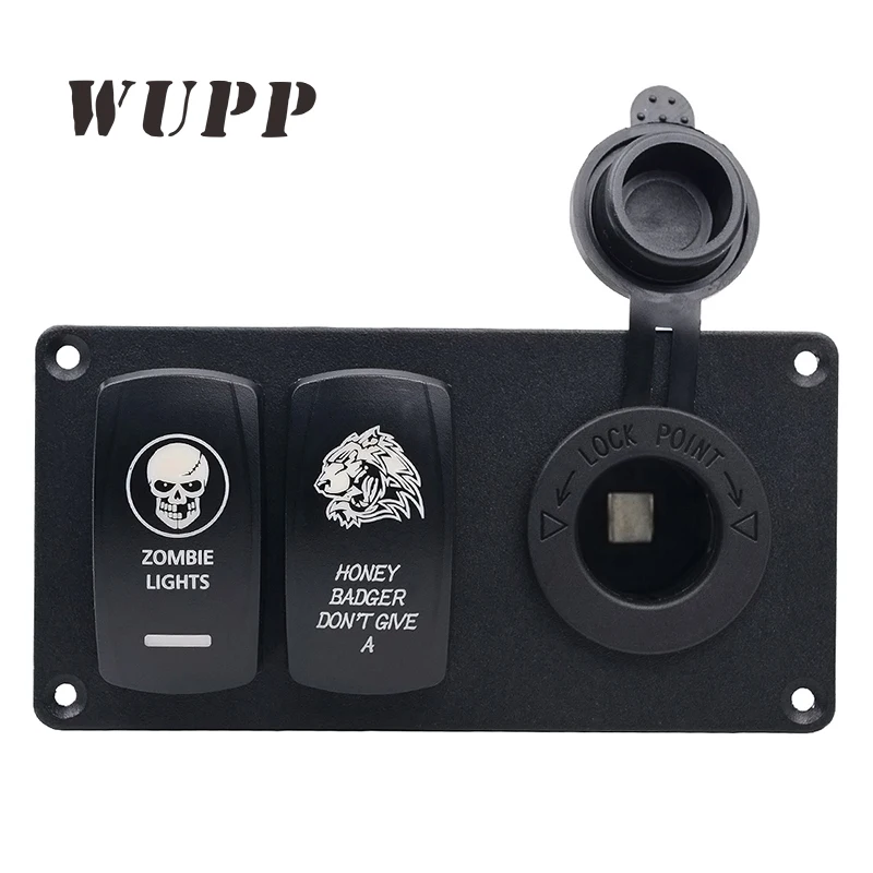 WUPP Zombie Light Honey Badger Design Switch With Waterproof Cigarette