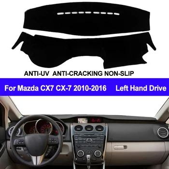 

TAIJS Car Dashboard Cover Dash Mat Dash Board Pad Carpet Dashmat Anti-UV For Mazda CX7 CX-7 2010 2011 2012 2013 2014 2015 2016