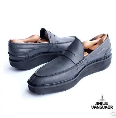 Thick sole loafers mens Clearance