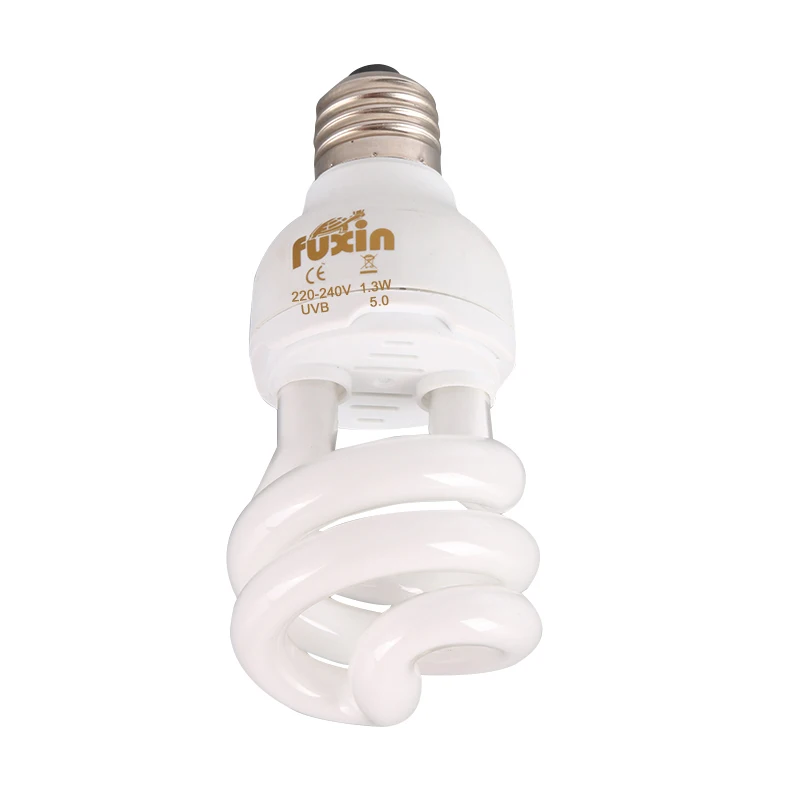 

Amphibians And Reptiles UV / UVB Spiral Compressed Light 5.0-10.0 13 W Bulb Lizard Turtle Snake N8