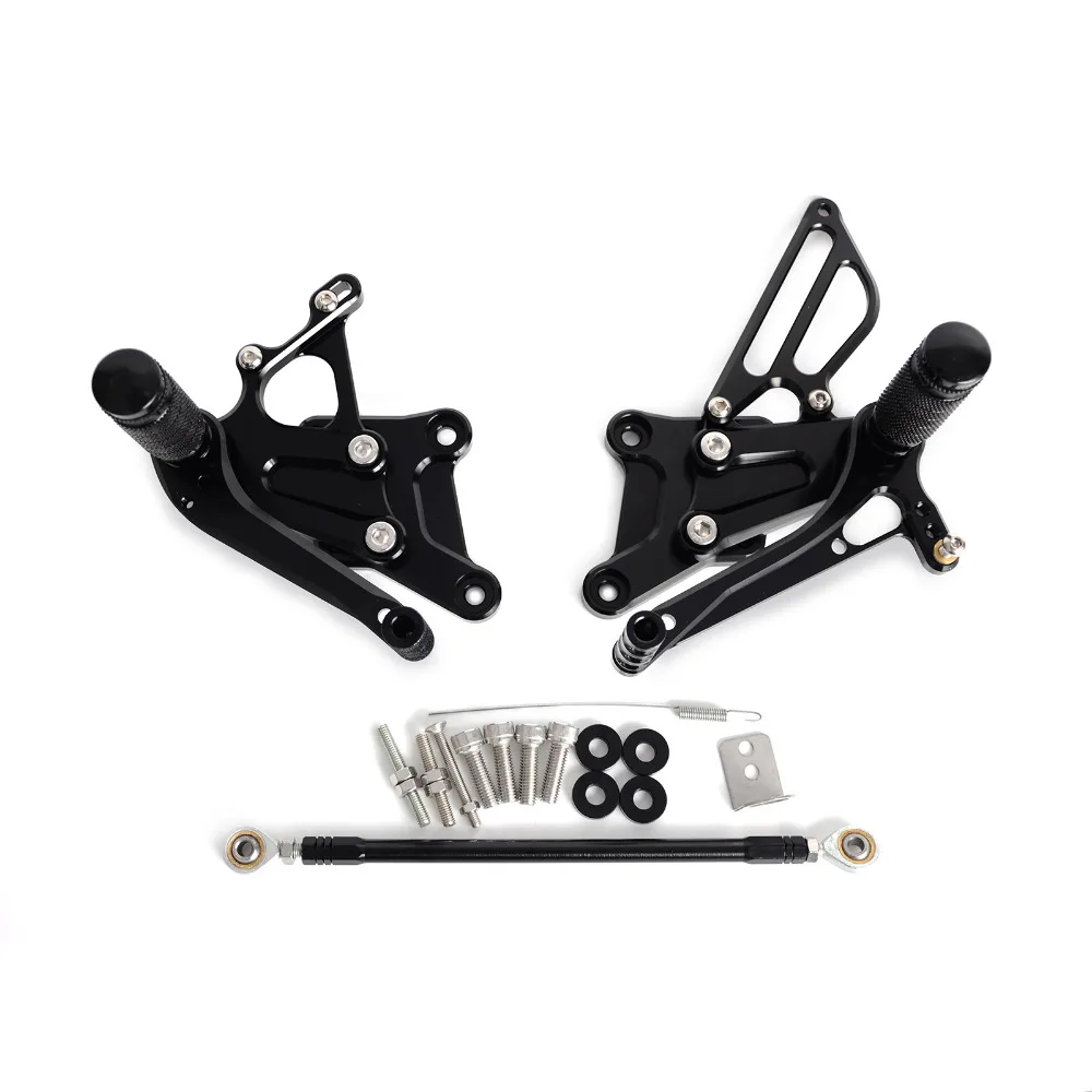 NICECNC CNC Billet Racing Adjustable Rear Sets Foot Pegs Footrest