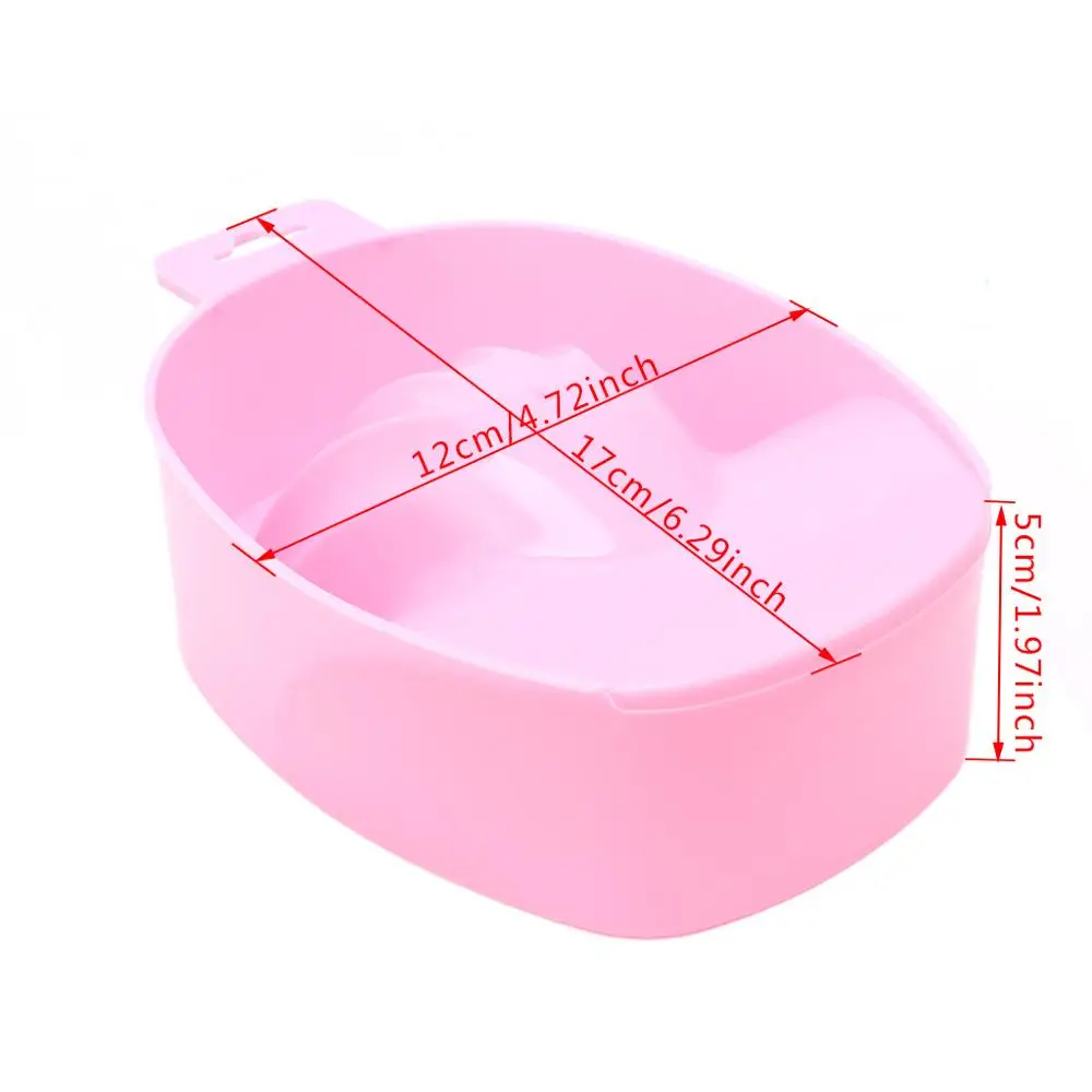 Nail Art Soak Bowl Маникюр Off домашний спа ванна поддон для маникюра Инструменты
