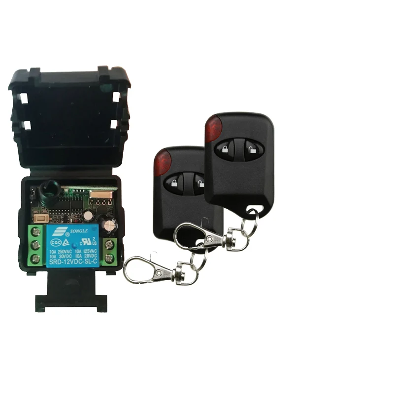 DC12V 24V 1CH 1 CH 10A беспроводной переключатель системы дистанционного управления
