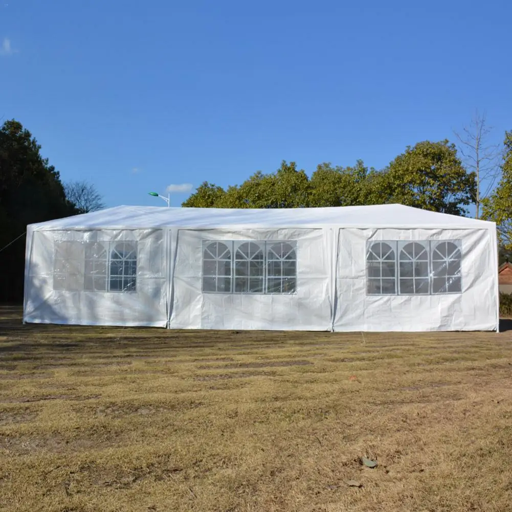 

3 X 9m Eight Sides Two Doors Waterproof Tent With Spiral Tubes Easy To Assemble Suitable For Wedding Camping Parking