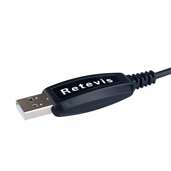 2 pin USB кабель для программирования для Retevis RT3 RT3S RT8 RT52 TYT MD-380 DMR Радио Цифровой Walkie Talkie J9110P