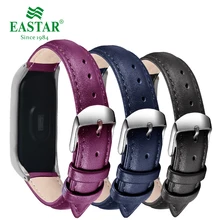 Кожаный ремешок для часов Xiaomi mi Band 3 и mi Band 2 ремешок для часов Ремешок для Xiao mi аксессуары браслет mi Band 3 ремешок