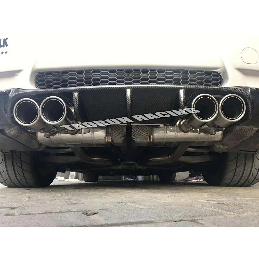 M3 fibra de carbono GTS estilo parachoques trasero difusor de labios protector para BMW E92 M3 Coupe E93 M3 Cabriolet 09- 12 (no apto E90 4DR)