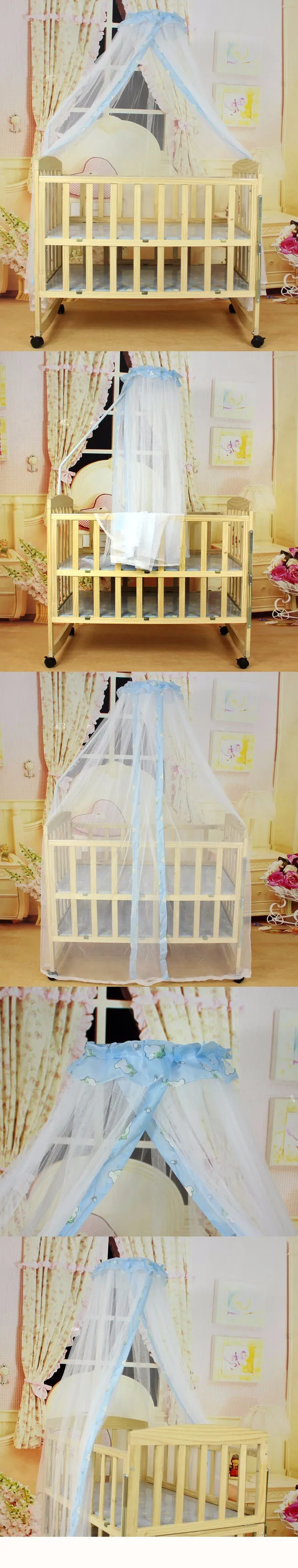 Kidadndy Новая летняя детская противомоскитная для кровати сетка купольная штора-сетка высокого качества детская противомоскитная сетка