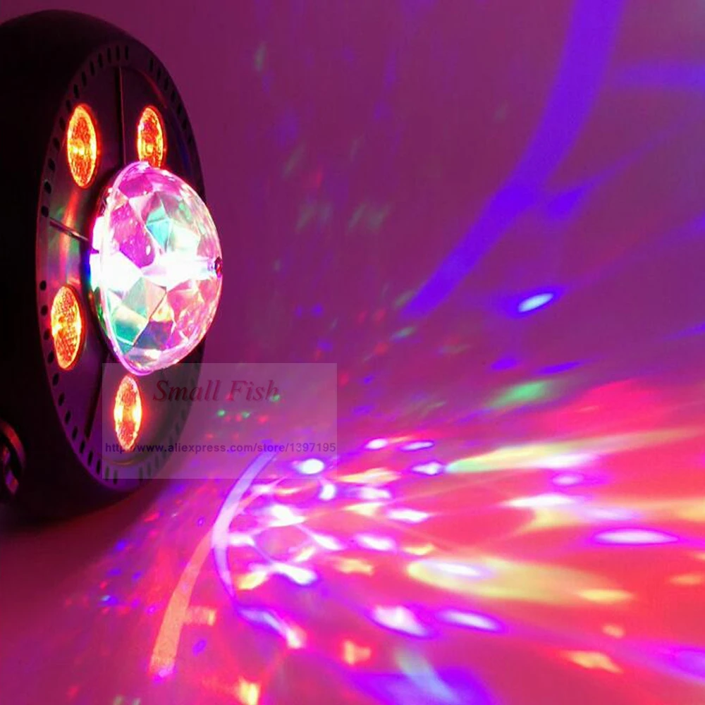 10 шт./лот светодиоды RGB премиум класса сценическое управление звуком LED